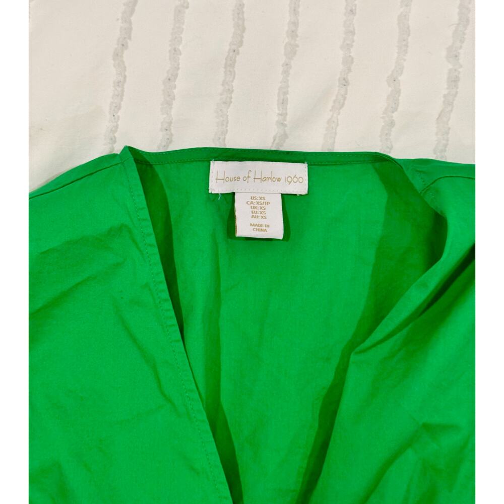 Brat Green Cutout Mini Dress Sz XS O Ring Festival Rave Coachella Indie Sleaze - Picture 12 of 13